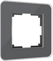 Рамка универсальная Werkel Elite 1-м. стекло графит картинка